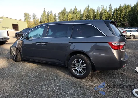 2013 Honda Odyssey Ex from USA, damaged, VIN 5FNRL5H41DB019327